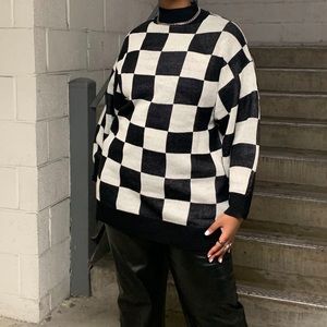 Checkered Sweater